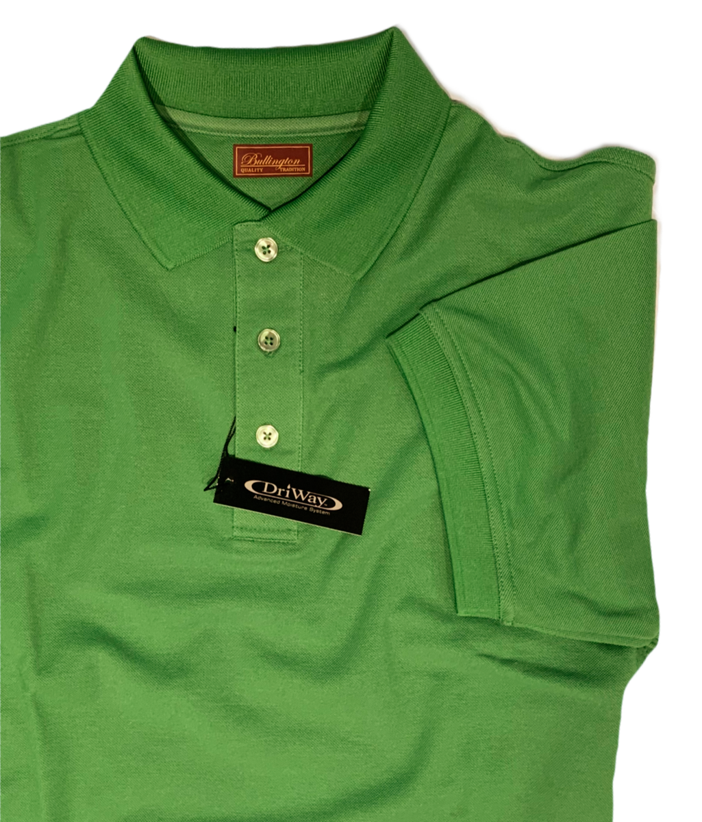 KIWI MOISTURE WICKING GOLF SHIRT - Bullington Clothing