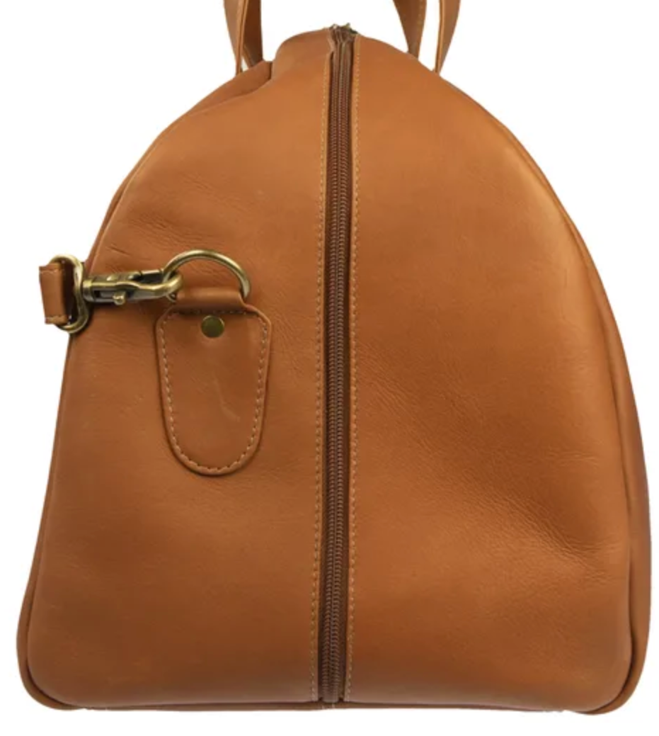 SMALL LEATHER DUFFLE BAG – Bullington Clothing