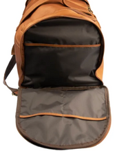 Load image into Gallery viewer, U-SHAPE ZIPPER TOP LOAD LEATHER DUFFLE BAG