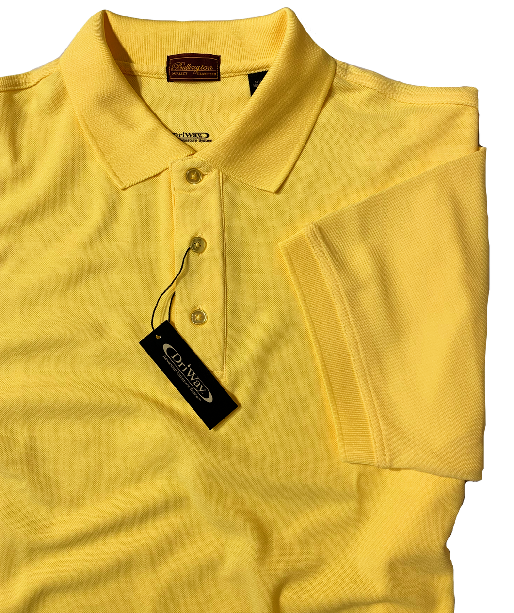 CANARY MOISTURE WICKING GOLF SHIRT