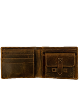 Load image into Gallery viewer, VINTAGE LEATHER BI-FOLD WALLET