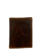 Load image into Gallery viewer, VINTAGE LEATHER TRI-FOLD WALLET