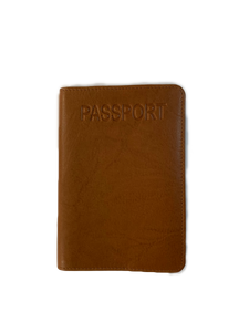 LEATHER PASSPORT COVER