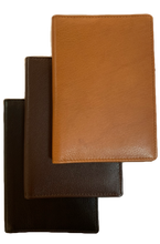 Load image into Gallery viewer, LEATHER PASSPORT COVER WITH CARD SLOTS