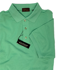 MINT MOISTURE WICKING GOLF SHIRT