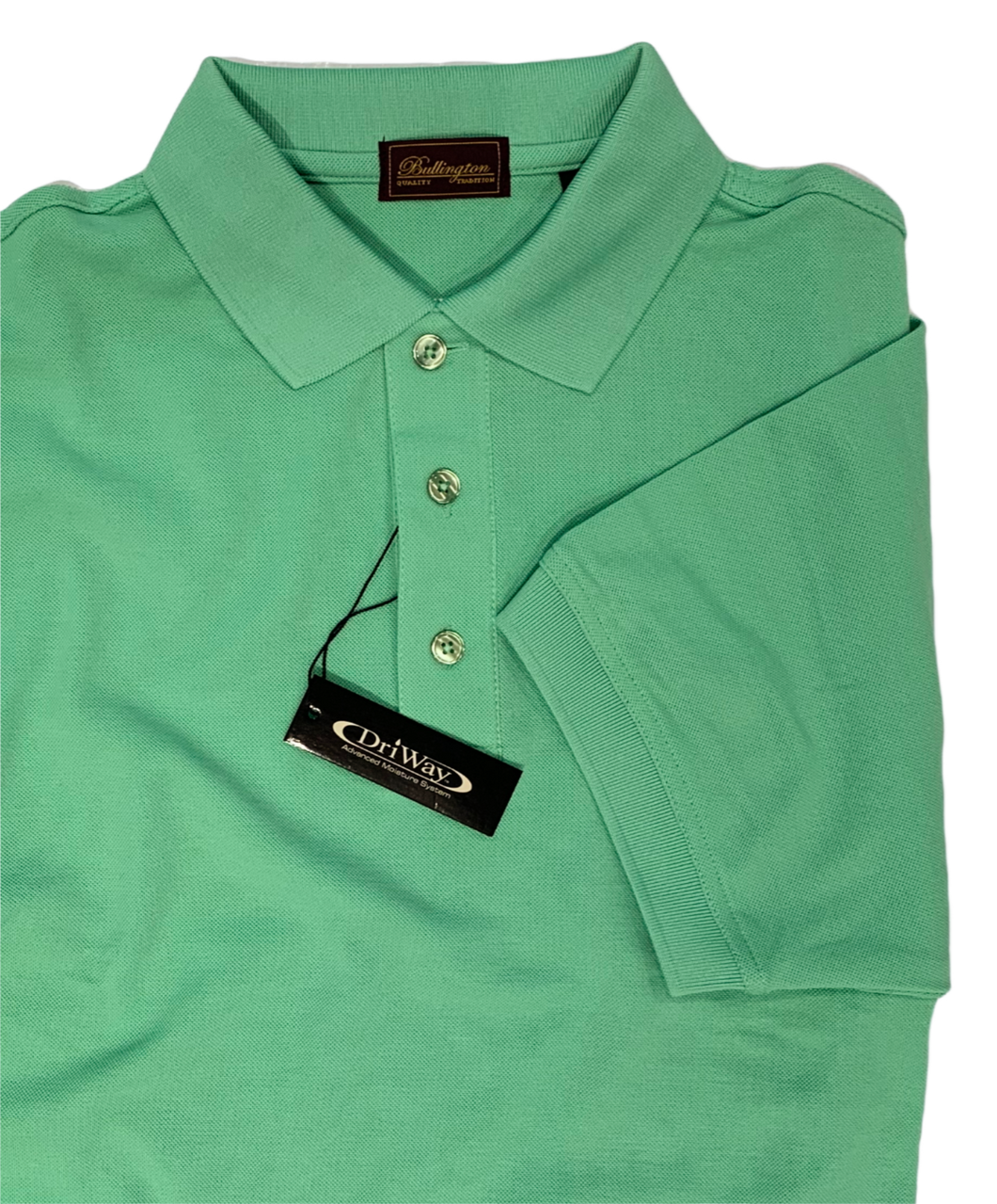 MINT MOISTURE WICKING GOLF SHIRT
