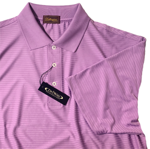 ORCHID "PRO" PERFORMANCE DRI-FIT GOLF SHIRT