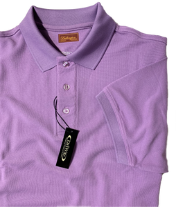 ORCHID MOISTURE WICKING GOLF SHIRT