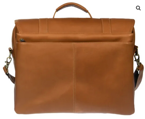 LEATHER MESSENGER BRIEFCASE