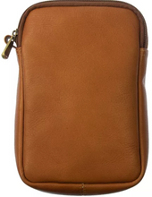 Load image into Gallery viewer, LEATHER ZIPPER POUCH