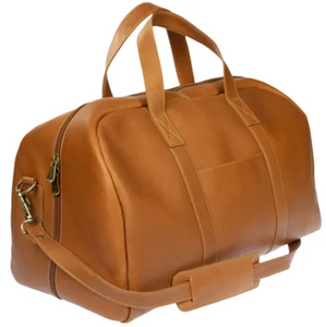 SMALL LEATHER DUFFLE BAG