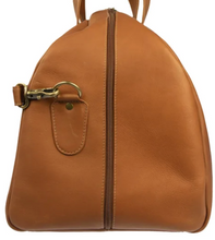 Load image into Gallery viewer, SMALL LEATHER DUFFLE BAG