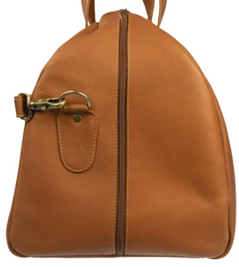 SMALL LEATHER DUFFLE BAG