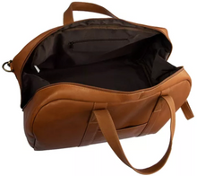 Load image into Gallery viewer, SMALL LEATHER DUFFLE BAG