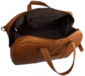SMALL LEATHER DUFFLE BAG