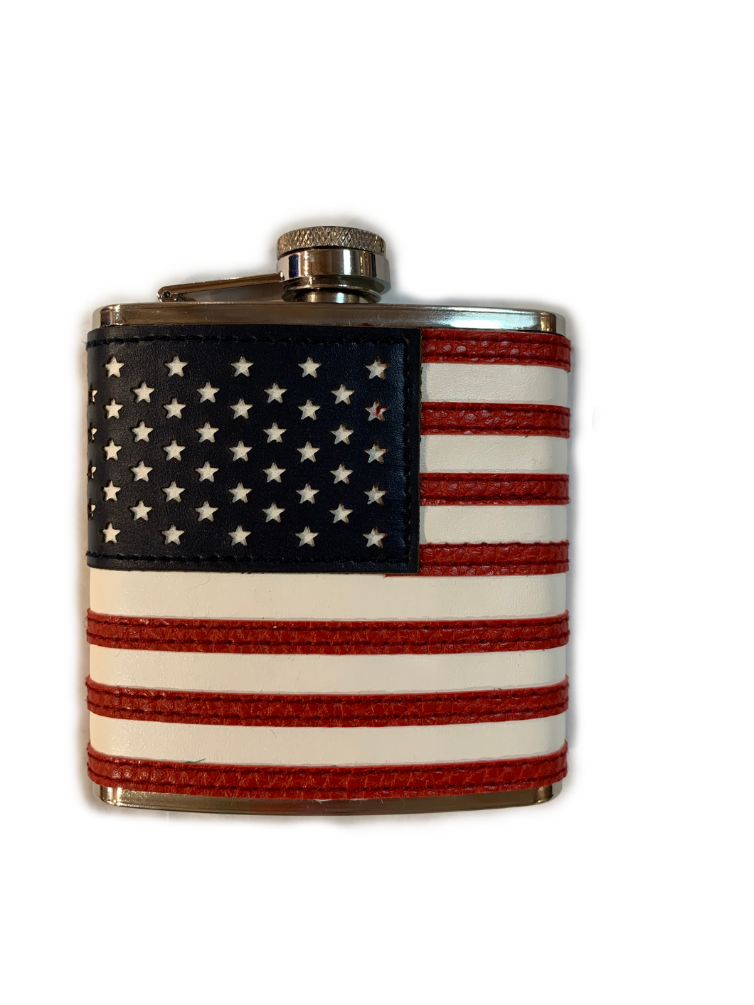 PATRIOT LEATHER FLASK