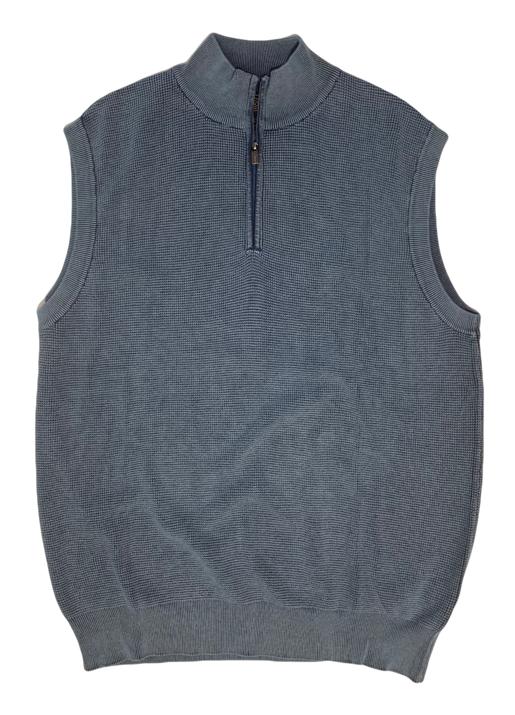 MARINE THERMAL SANDWASHED SWEATER VEST